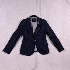 J Crew Women s Campbell 1 Button Navy Blue Blazer Size 00P
