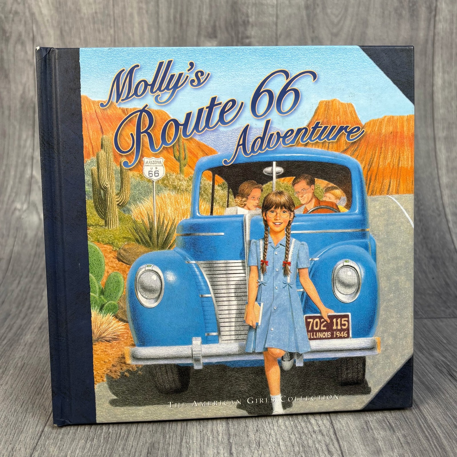 Molly's Route 66 Adventure Hardcover Book American Girl Collection Souvenirs