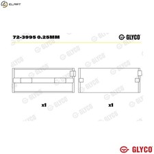CRANKSHAFT BEARING 72-3995 0.25mm +0.25mm FOR 8035.05.214/05.215 2.9L 3cyl 2.0L