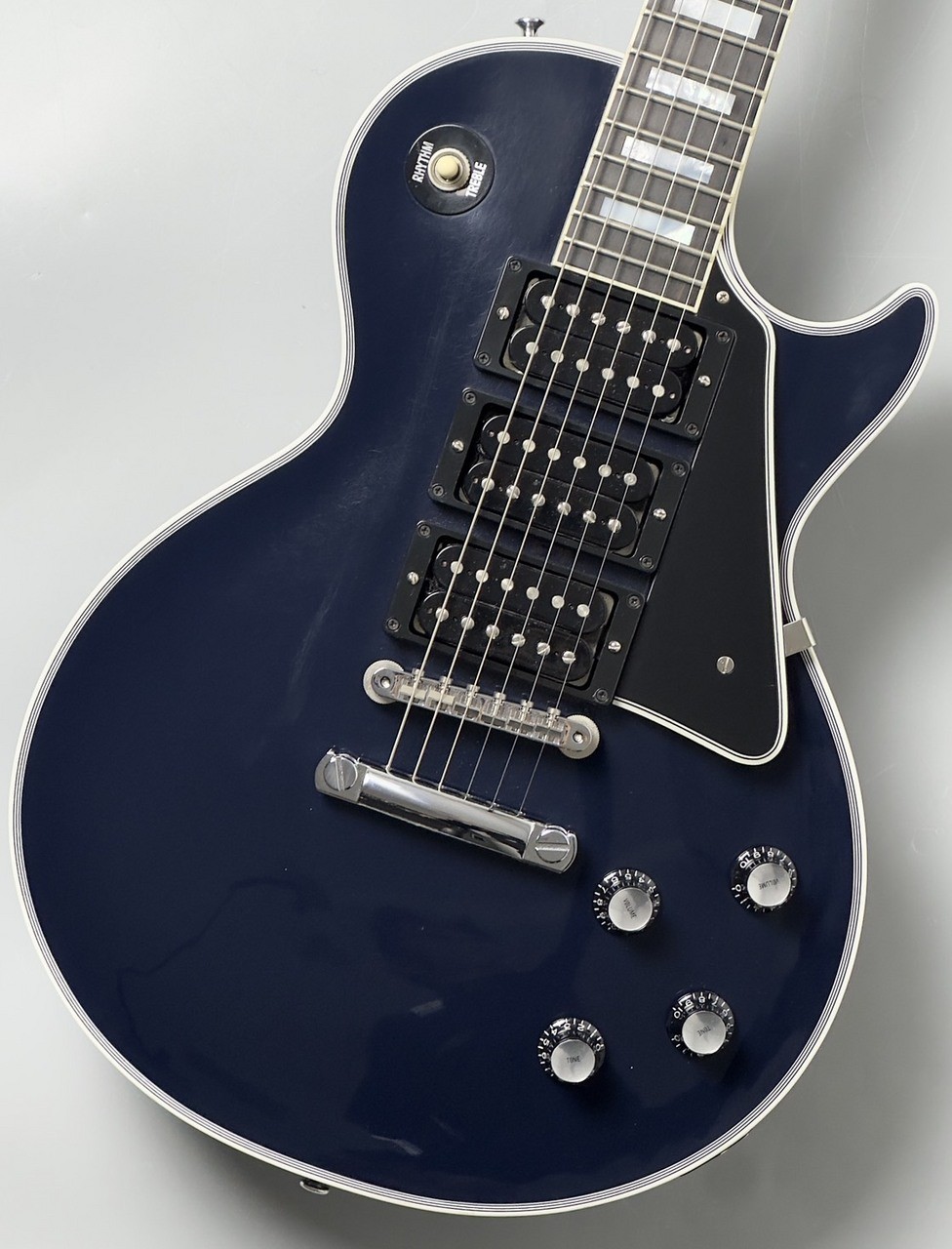 Gibson Custom Shop 1957 Les Paul Custom 3PU Blue Used Electric Guitar