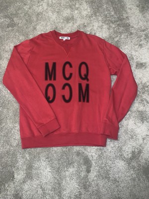 Alexander McQueen Medium Mens Red Jumper AUTHENTIC UK