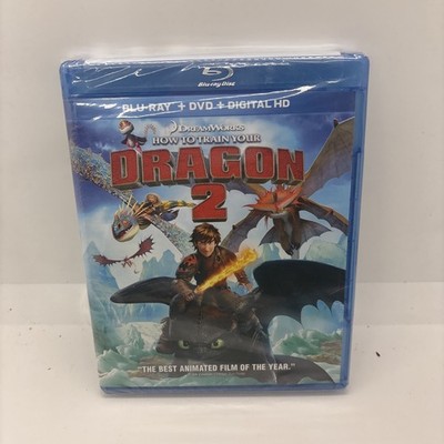 How To Train Your Dragon 2 (Blu-ray + DVD, 2014) Brand New, Sealed!
