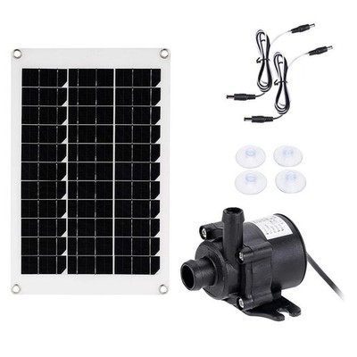 High Efficiency 50W Solar Water Pump Kit for Enhancing Garden Aesthetics