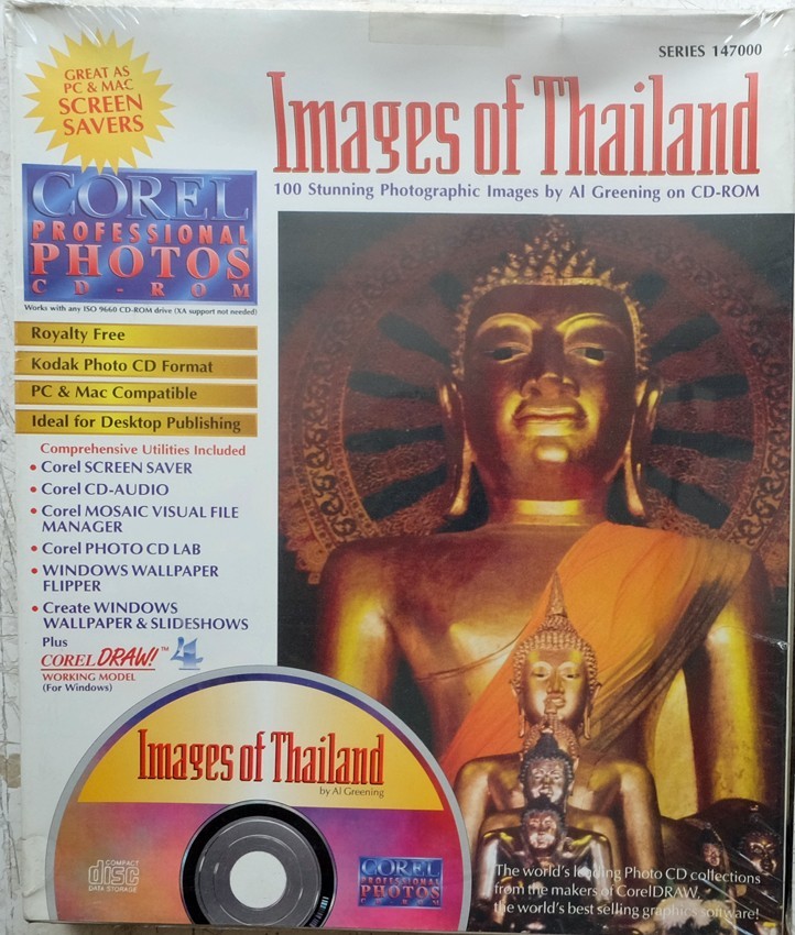 Images de Thailande pour illustration graphique CD Corel Mac PC