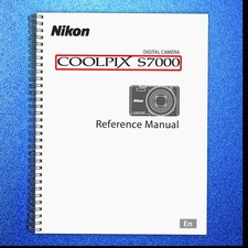 NIKON COOLPIX S7000 Camera User Instruction Manual TOUGH SPIRAL JACKET