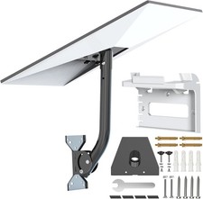 Starlink Gen 3 Mount, Adjustable Metal Starlink Pole Mounting Kit w/Router Mount