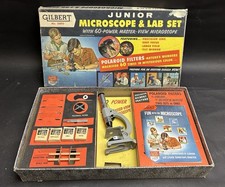 Gilbert Junior Microscope And Lab Set No. 130...