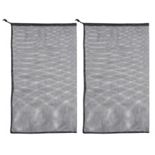 Lot de 2 sacs collecteurs en filet pour broyeurs de branches, déchiqueteuses