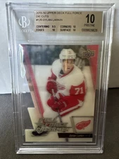 2015-16 Upper Deck Full Force Die Cuts #120 Dylan Larkin Rc BGS 10 Pristine