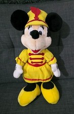 MINNIE MOUSE - YELLOW MARCHING BAND / LEADER PLUSH / DISNEY SOFT TOY / STUFFED