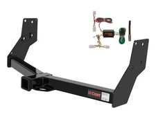 Curt Class 3 Trailer Hitch 2in Receiver & Wiring Harness Kit 13088-55361