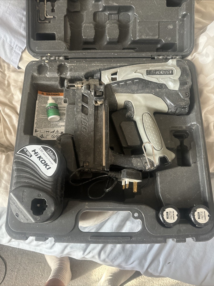 Hitachi Hikoki 16ga Nailer Hikoki Hitachi Second Fix Nail Gun 16