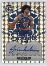 2023-24 Panini Mosaic Scripts Jericho Sims #MS-SIM Auto 15g5
