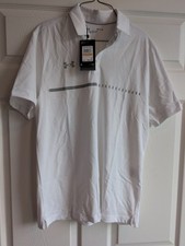 Under Armour Loose Fit Men's Victory Polo Shirt - White - S