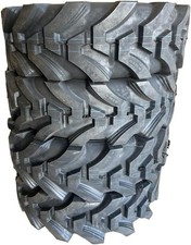 4 New 12.5/80-18 R4 Backhoe Skid Steer Tires 12.5x80-18 12 Ply Heavy Duty