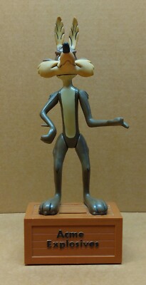 vintage 1968 WILE E COYOTE Figure Acme Explosives Coin Bank | eBay