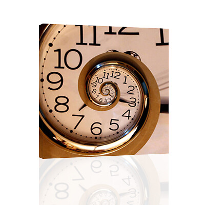 Eternal Clock - CANVAS OR PRINT WALL ART