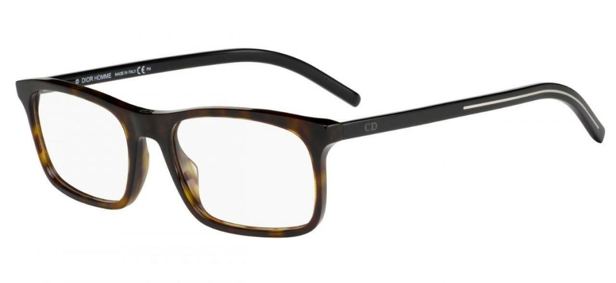 Dior Homme 正規品 BLACKTIE 235 黒 眼鏡 ディオールオム Christian DIOR HOMME BLACKTIE 235 581 Havana Glasses