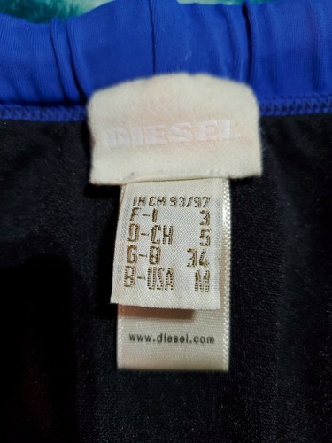 Diesel Beachwear: Only The Brave 1978: Lined Swim/Bikini Brief/Shorts SZ Medium - Picture 6 of 10