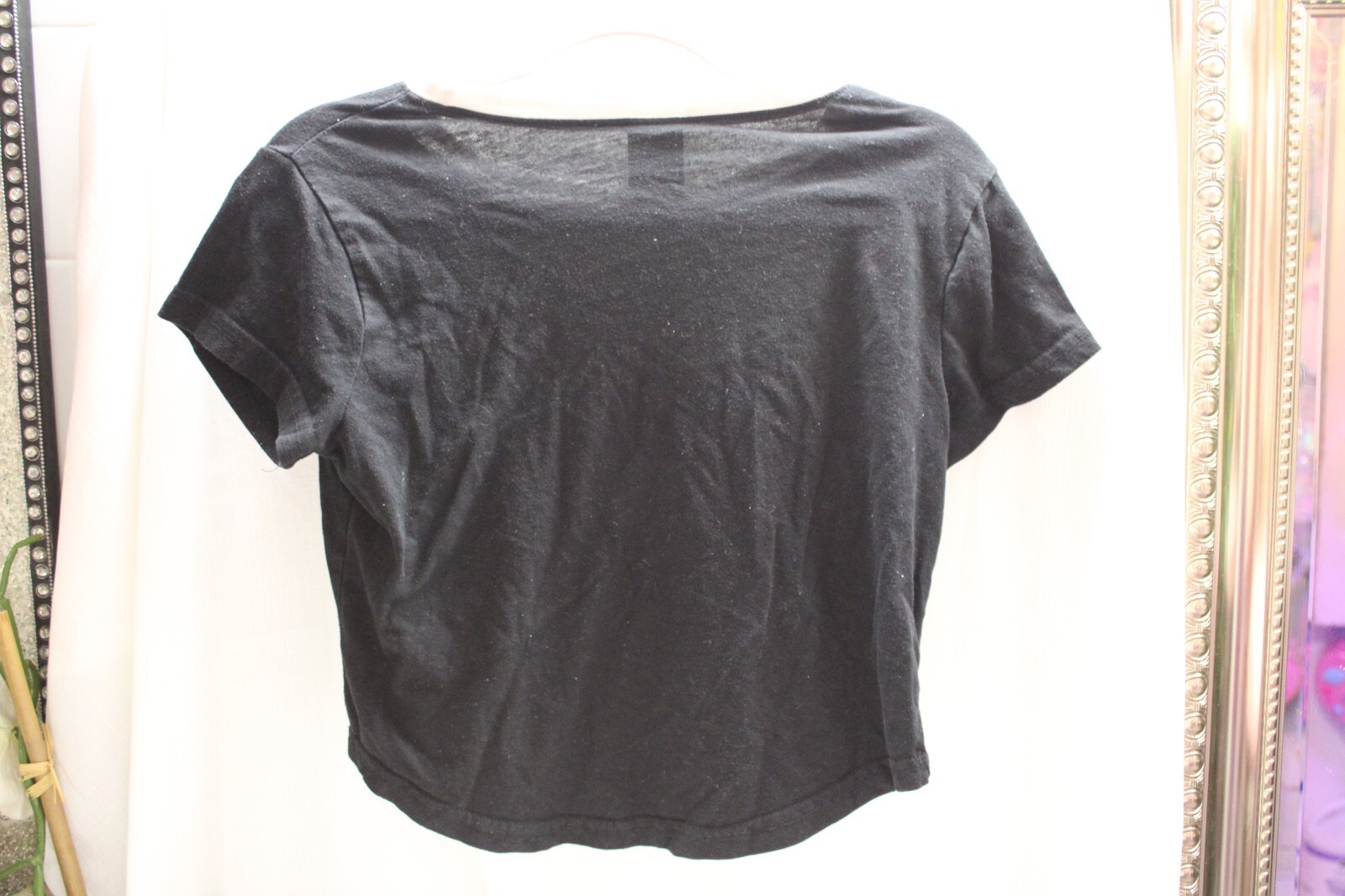 Super Cute Soft Black Embroidered Patch Disney Mi… - image 4