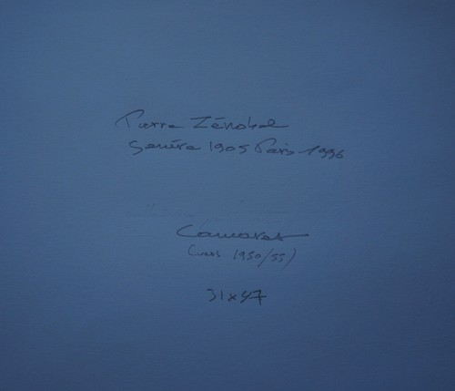 Disegno Inchiostro Camaret 1950/1955 Firmato Pietra Zenobel (1905/1996) - Picture 9 of 9