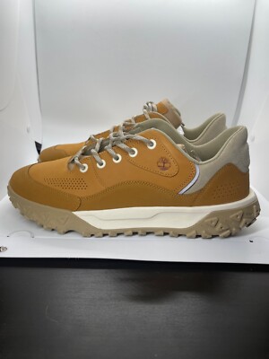 Timberland Greenstride Motion 6 Low Lace Hiking Boot Wheat Nubuck Mens Size 11