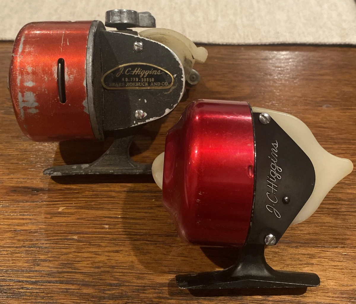 Moulinet De Pêche Vintage JC Higgins N°537-3105 - Fabriqué Aux USA