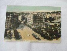 Old postcard ALGIERS ALGERIA LE GRAND HOTEL OLD POSTCARD 