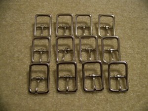 3/4" Style #121 Leathercraft Buckle for Straps; Belts; Purse; DIY Project 12 Qty