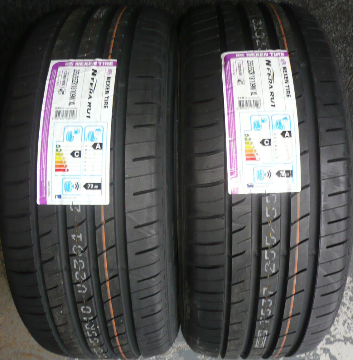 2 X 255 55 18 Nexen Nfera RU1 XL 255/55R18 25555R18  Lifetime Warranty