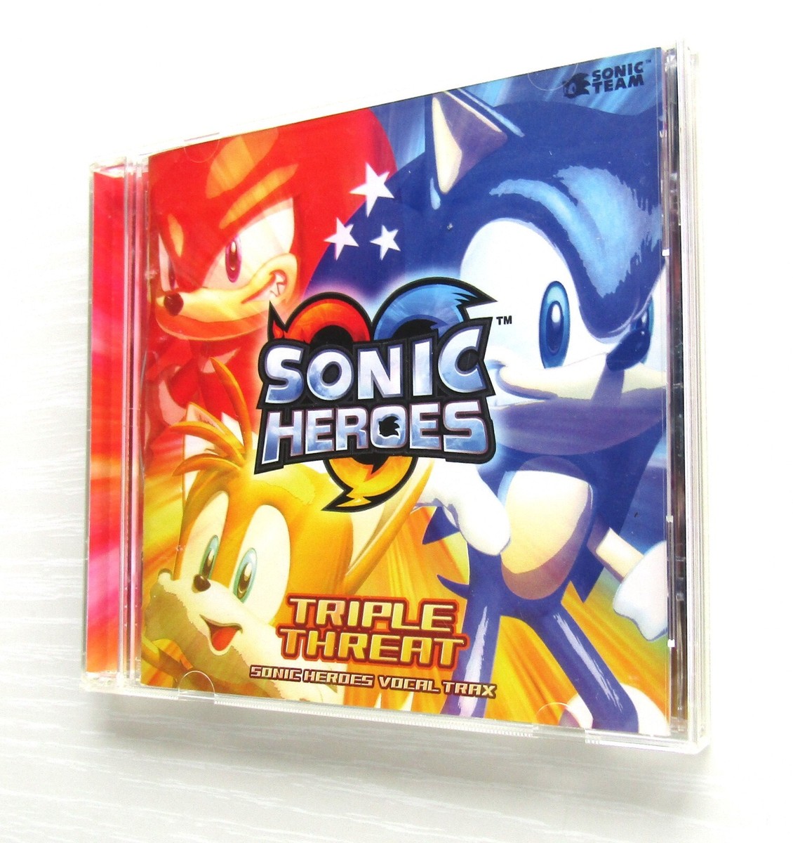 Sonic The Hedgehog CDs Sonic Heroes Triple Threat vocal trax CD | eBay