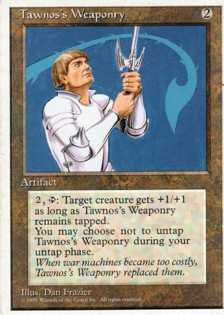 1X TAWNOS'S WEAPONRY 4TH FOURTH EDITION MTG MAGIC HP X1 (yourdeckbuilder)