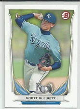 Scott Blewett Kansas City 2014 Bowman Draft Card