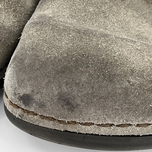 Sandalias Zueco Birkenstock Tatami Beige Gamuza Hebilla Sin Cordones Talla 38 245 L7 M5 EE. UU. - Imagen 22 de 24