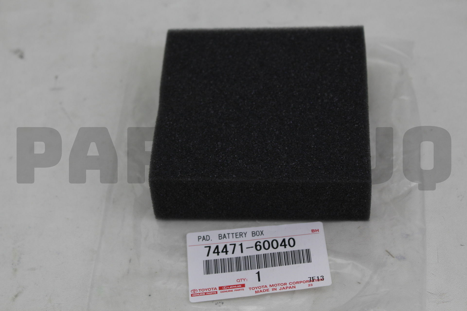 7447160040 Genuine Toyota PAD, BATTERY BOX 74471-60040 | eBay