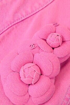 ˚✧₊⁎CHANEL ビンテージデニムジャケット　40⁎⁺˳✧༚ CHANEL シャネル デニムジャケット ココマーク P74033V65658