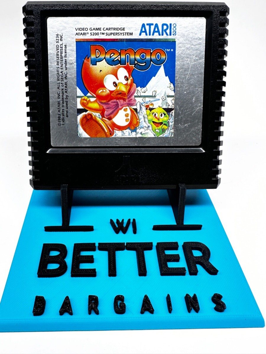 Pengo (Atari 5200, 1983) Video Game CARTRIDGE ONLY GUARANTEED TO
