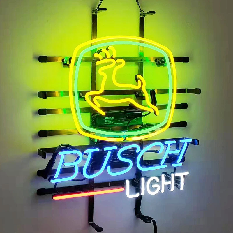 Busch Light Neon Bar Signs