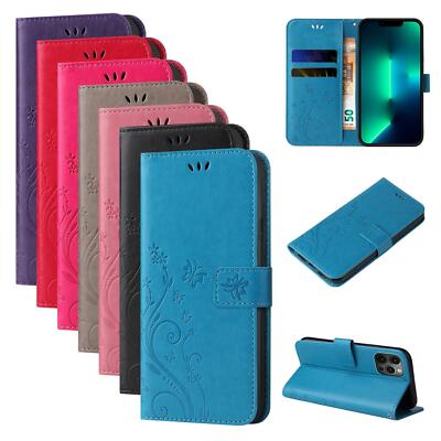Handyhülle für Apple iPhone 11 / 11 Pro / 11 Pro Max Blumen Cover 9H Displayglas