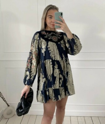 ZARA BNWT MULTICOLORED VELVET EMBROIDERED DRESS SIZE SMALL REF: 5107/252 | eBay ZARA BNWT MULTICOLORED VELVET EMBROIDERED DRESS SIZE SMALL REF: 5107/252 | eBay