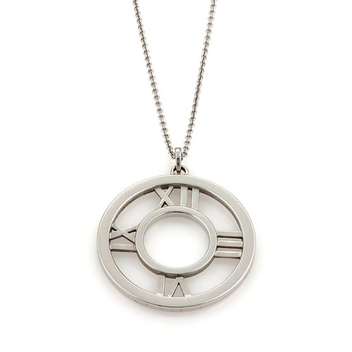 Large Roman Numeral Pendant \u0026 Chain 