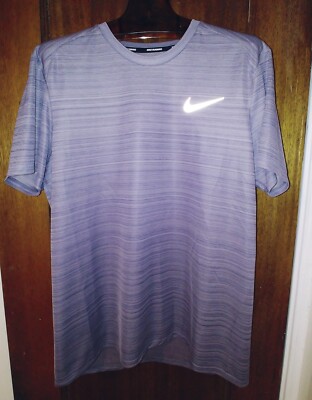 Men's NIKE RUNNING Dri-Fit Running Top Large | eBay