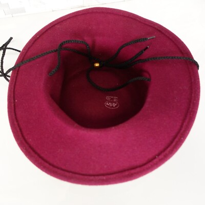 Arlin HatssWomens Wool Felt Crushable Wide Brim Fedora  display picture 3