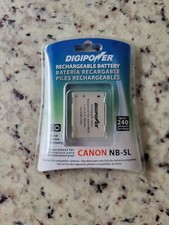 Digipower NB-5L 3.7V 850 mAh Battery for Canon SX230 SX210 SX200 SD970