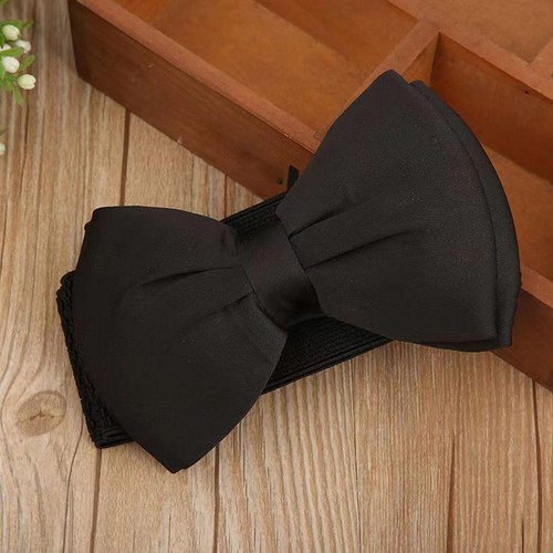 Women Ladies Wide Fashion Belt with Buckle Waist Belt Stretch Elastic Gift. N7Q2 - Picture 3 of 30