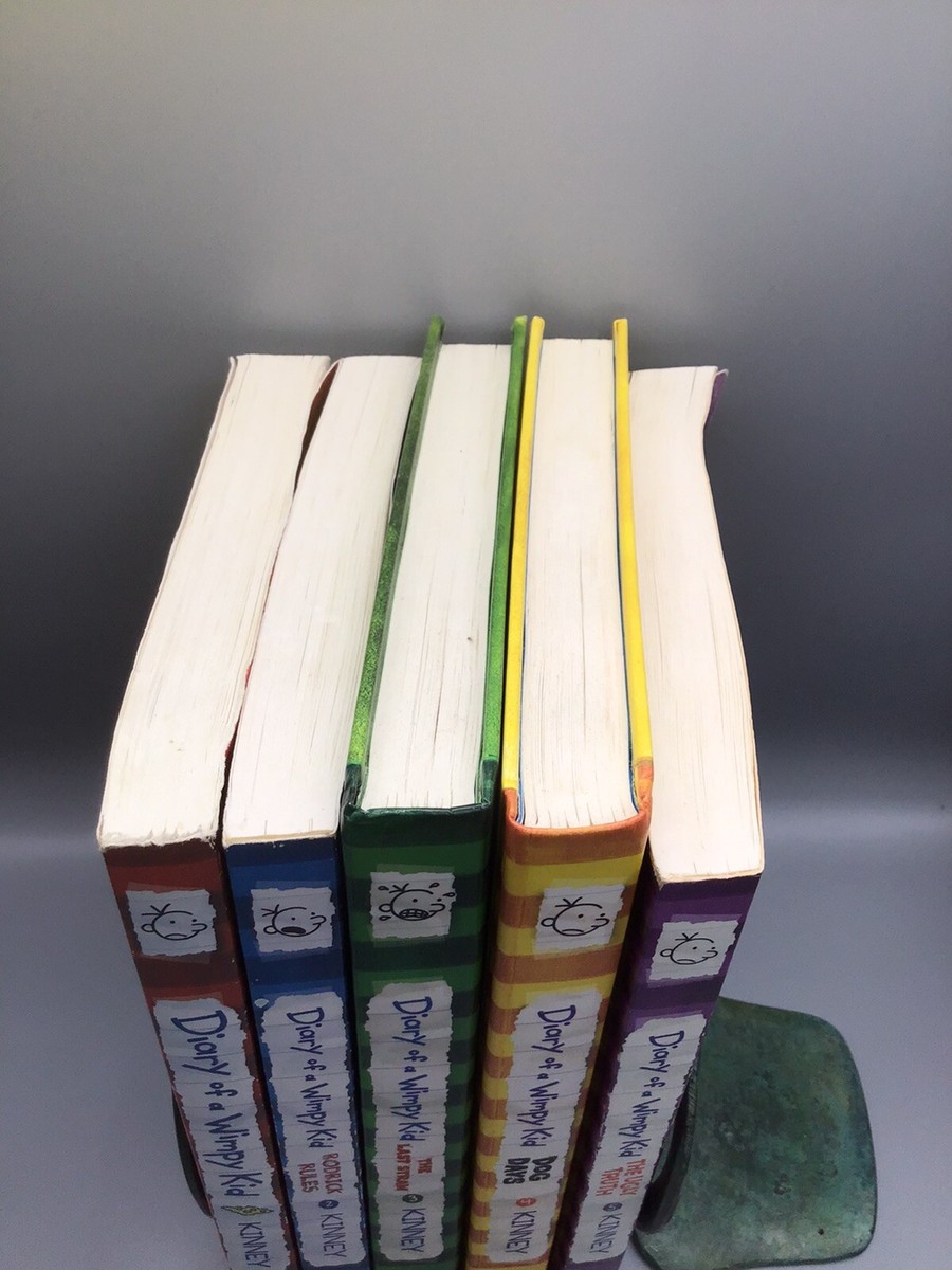 Diary of a Wimpy Kid Books 1 2 3 4 5 By Jeff Kinney
