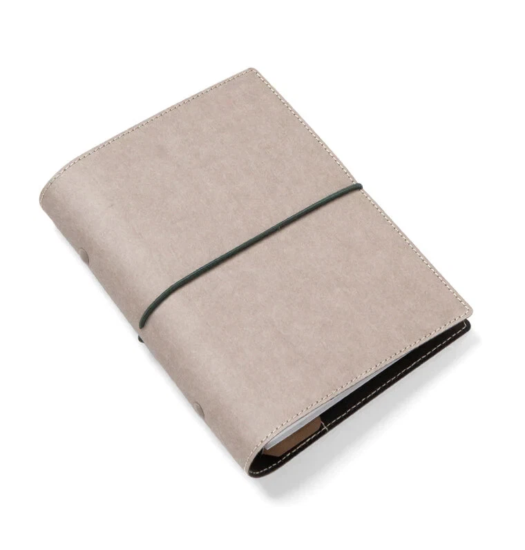 Filofax Eco Essential Personal Format Organiser Ringbuch Planer Ash Grey Vegan - Bild 3 von 4