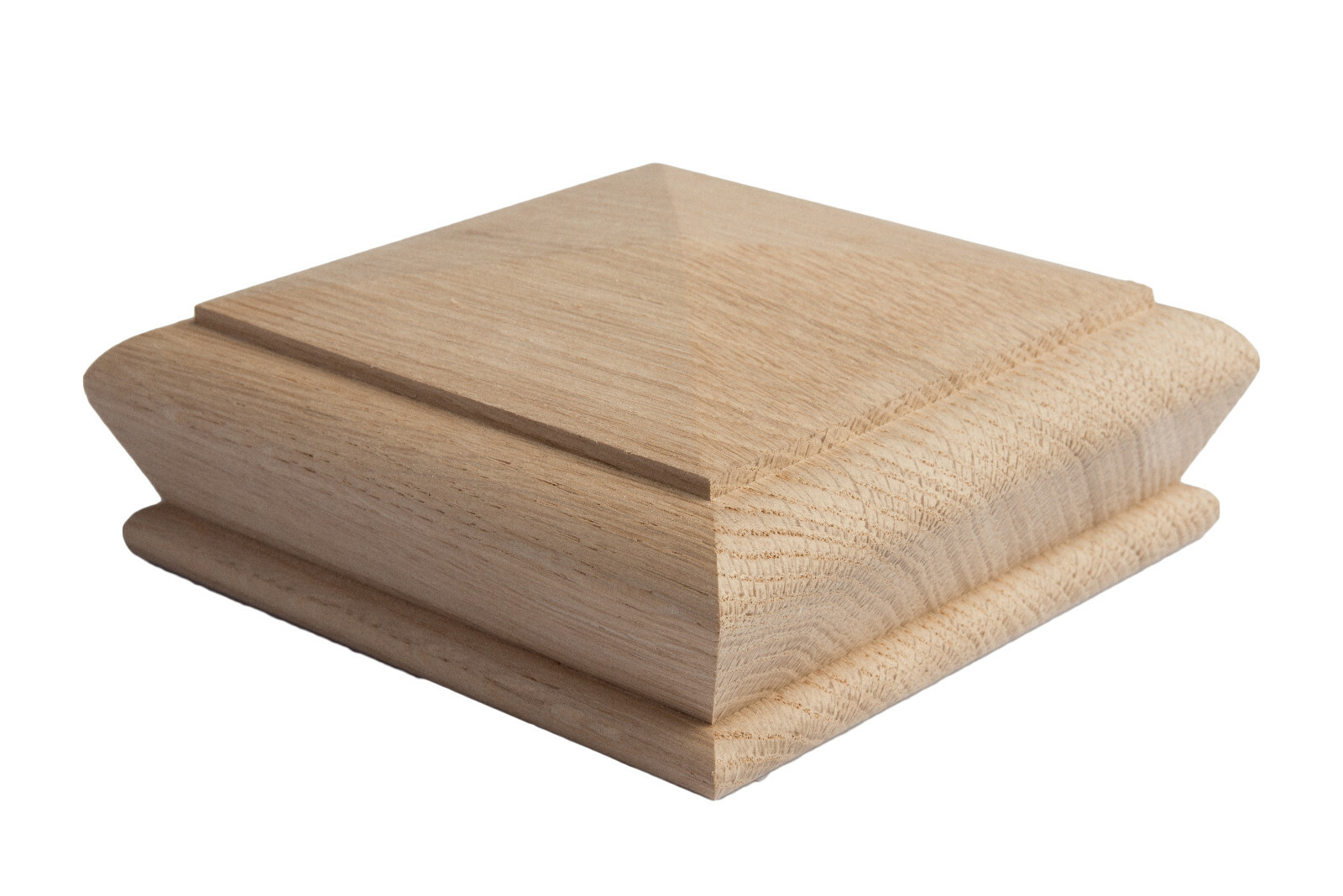 Newel Post Pyramid Cap Select Timber, Type and Size eBay