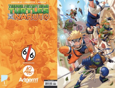 🔥🐢 TEENAGE MUTANT NINJA TURTLES X NARUTO 1 EJIKURE Variant