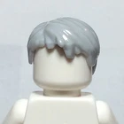 NEW LEGO - Figure Hair - Male - Short Side Part Gray Light x 1 Han Solo OLD75105